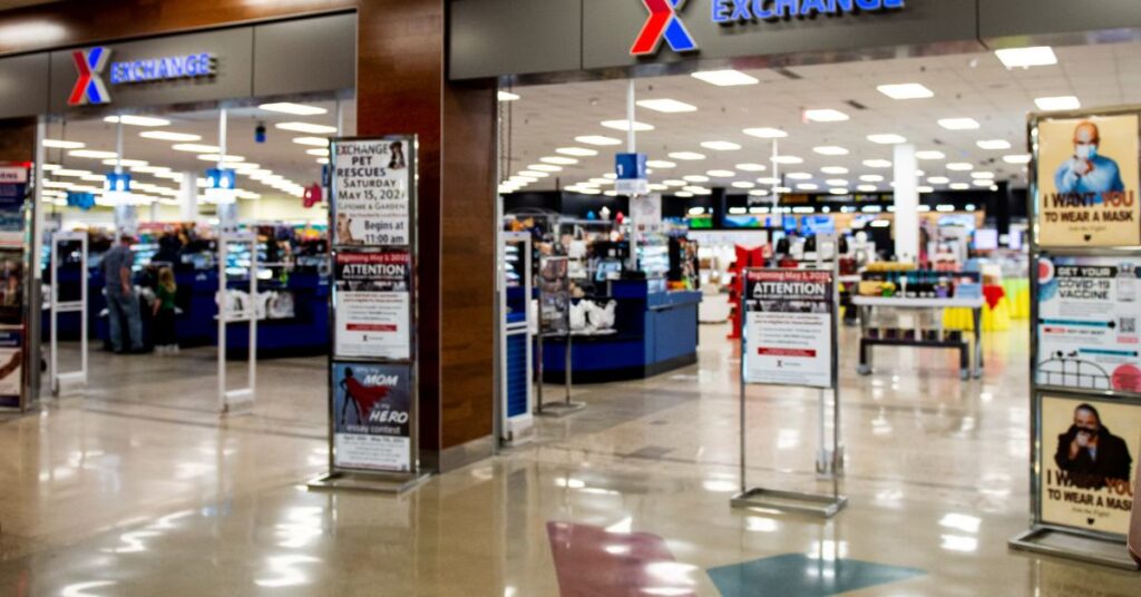 Things to Do in Nellis AFB Exchange shopping