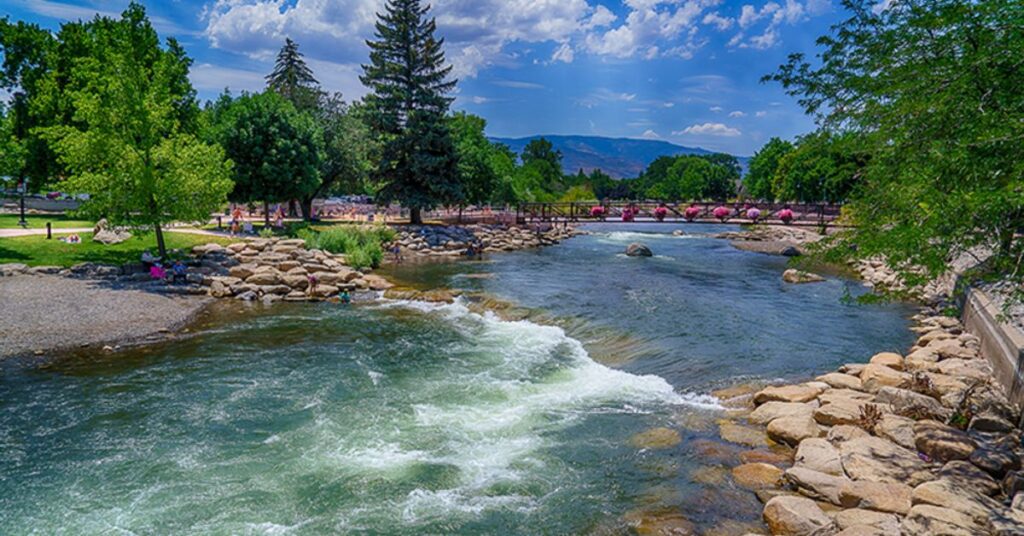 Things to do in Reno Riverwalk District along Truckee River 