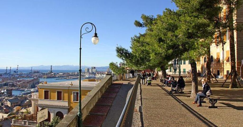 Things to do in Genoa Spianata Castelletto