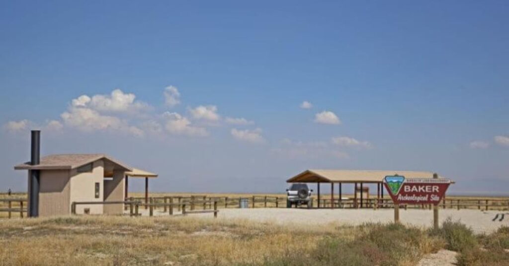 Baker Archaeological Site Baker Nevada showing preserved archaeological remains and evidence of early human settlement