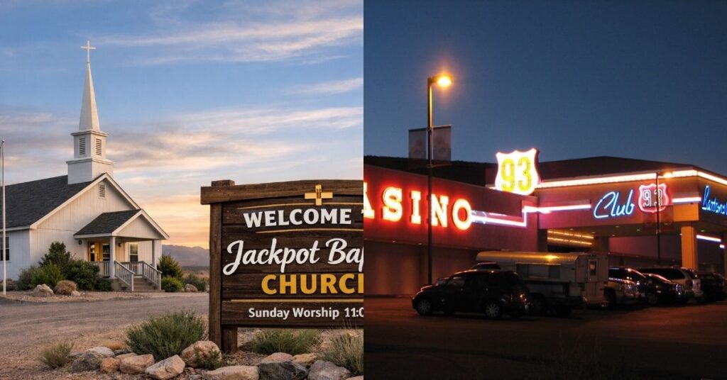 Things to Do Jackpot Baptist Church and Bartons Club 93 Casino