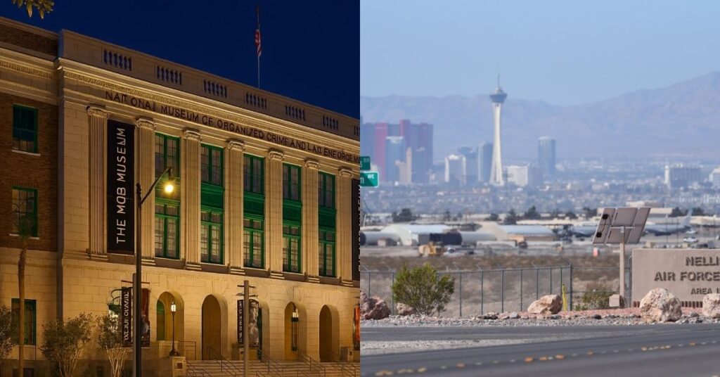 Things to Do in Nellis AFB Visit the Mob Museum and World Famous Las Vegas sign close