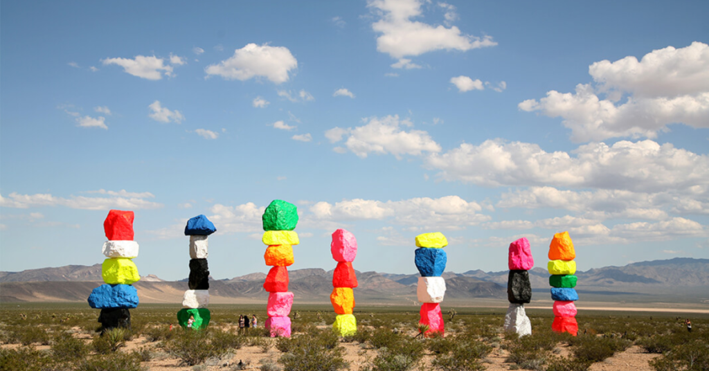 Things to do in Sloan Seven Magic Mountains