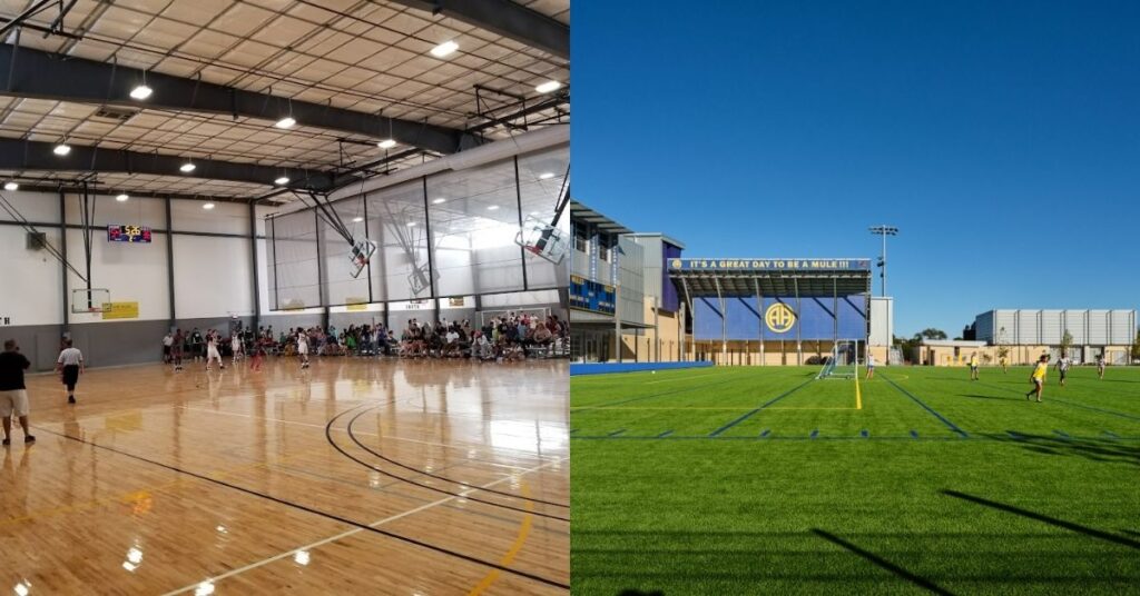Things to do in Alamo showing Alamo Community Sports Complex recreational fields in Alamo Texas
