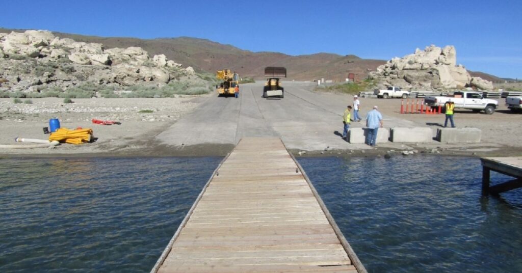 Things to do in Nixon showing Nixon Boat Launch Area at Pyramid Lake 