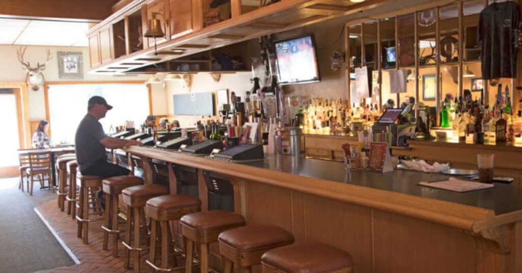 Things to do in McGill showing local restaurants with comfortable seating and simple meals served in McGill NV