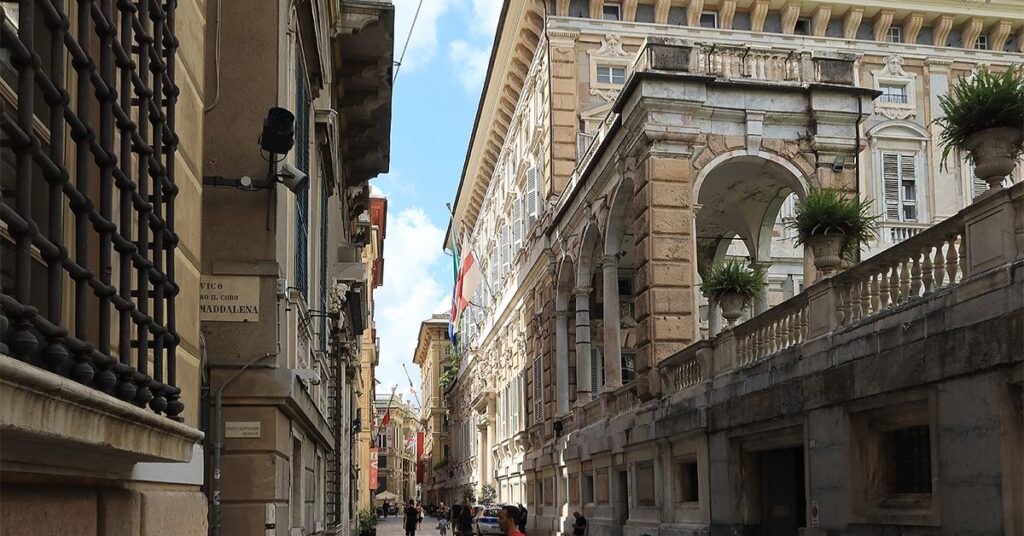 Things to do in Genoa Via Garibaldi